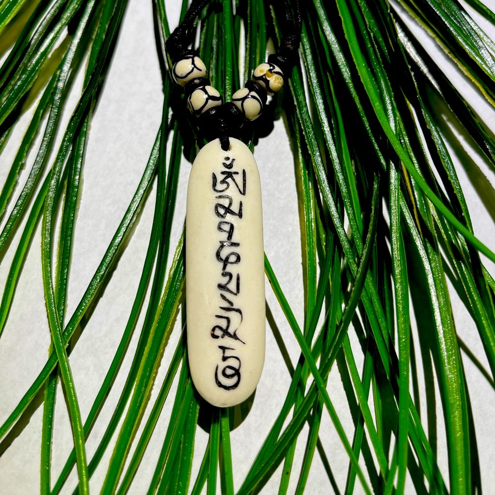 Tribal beaded necklace
